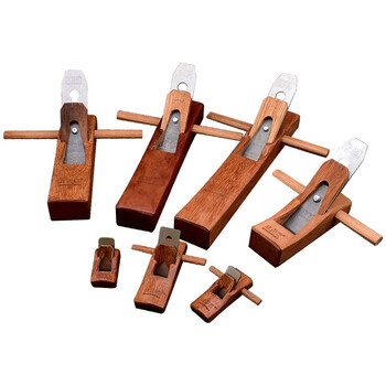 勋狸粑木工刨印尼手推刨刀手工修边平刨子刨刀diy木工木匠工具套装七