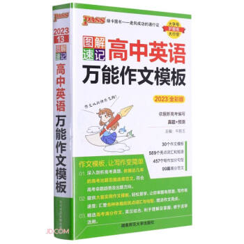 高中英语万能作文模板(2023全彩版)/图解速记