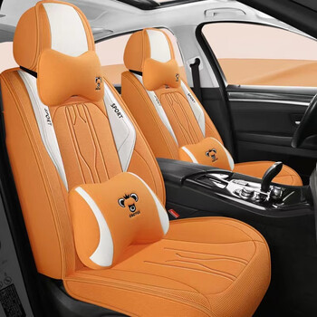 车鞍比亚迪汉evdm汽车坐垫四季通用座套全包布艺座椅套专用2022新款