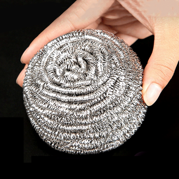 304钢丝球家用铁丝球厨房不掉丝清洁球洗碗刷锅神304不锈钢60g1个