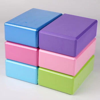 瑜伽砖高密度舞蹈砖块儿童初学者压腿练功泡沫专用舞蹈砖 搭配 粉色