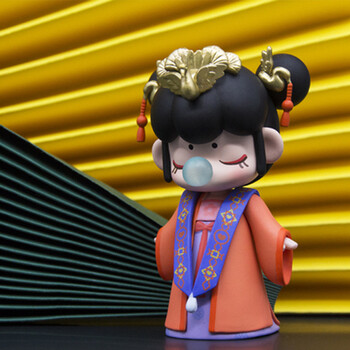 若来囡茜nanci清平乐孤城闭盲盒一套全套隐藏网红手办少女心古风张妼