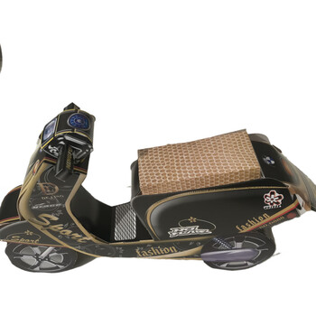 祭祀用品冥府纸扎电动三轮车车烧纸冥纸清明节五七上坟摩托车1辆