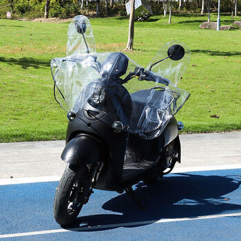 电动车车头防雨罩下雨天防水电瓶车中控台防水罩摩托车把套雨罩 中控
