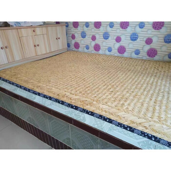 搭啵兔炕席炕席家用农村土东北火炕席榻榻米耐高温天然芦苇席手工编织