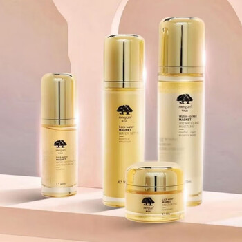 mergian美肌颜锁水磁石凝润护肤套装补水保湿抗l初老提亮化妆水锁水