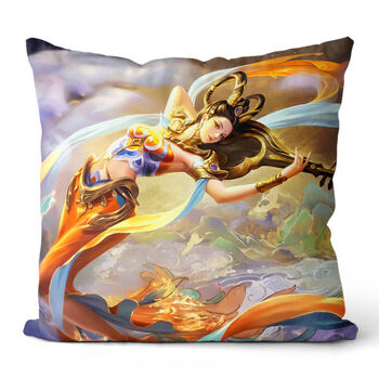 王者耀周边抱枕卡通动漫孙空孙尚香马懿经典马超李信靠枕靠垫定制 杨