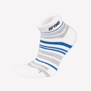 尤尼克斯尤尼克斯羽毛球袜yy男女情侣款吸汗透气加厚毛巾底比赛训练运动 145193白绿 男士 均码一双装