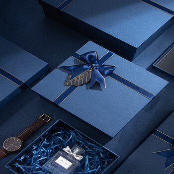 韩国品质仪式空盒子礼物盒风生日礼品盒简约感包装盒礼盒伴手仪非实物