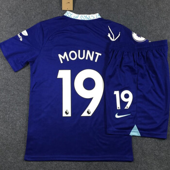 擎冬22/23赛季英超切尔西主场29号哈弗茨19号芒特恩佐足球球迷版球衣