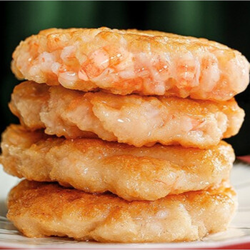 儿童早餐空气炸锅食材速冻冷冻虾仁虾滑虾排 随机小饼干1个【不】