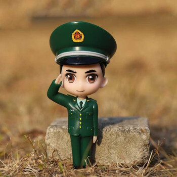 军人手办兵哥哥公仔卡通人偶特种兵征途战士汽车摆件办公桌面摆件男女