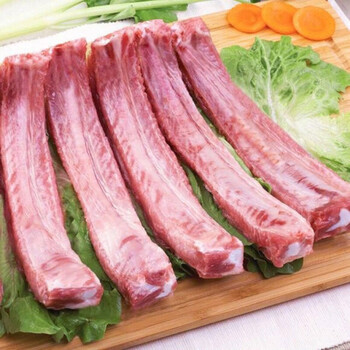 欧因排骨新鲜冷冻肋排纯肋排散养猪肋排骨猪排红烧蒜香排骨猪肋排1斤