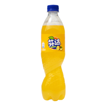 芬达果味汽水碳酸饮料 橙桃苹果葡萄菠萝茉莉西瓜500ml多省 【500ml*8