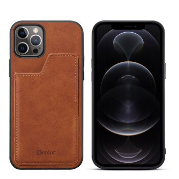 dvujvs 背面卡夹适用苹果13pro手机壳带卡包iphone12max高档pormax放