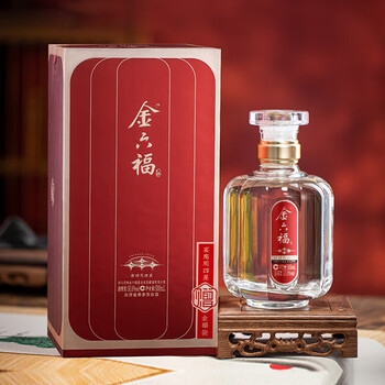 金六福新时代星级系列 浓清酱兼香白酒50.