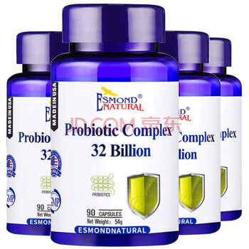 益生菌冻干粉益生元儿童大人成人中老年人孕妇可食用爱司盟益生菌4瓶