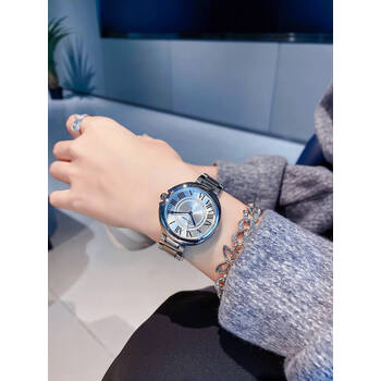 飞亚达同款手表女款轻奢小众高级感气球高颜值防水钢带腕表生日礼物