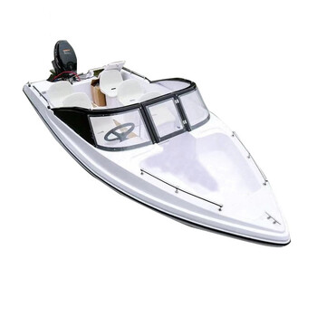 沈虎  快艇双层玻璃钢冲锋舟游艇敞蓬高速 2冲60匹海的前操 快艇观光