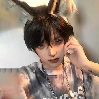 假发男短发正太少年帅气cos日系动漫假毛日常万用韩版时尚全头套自然
