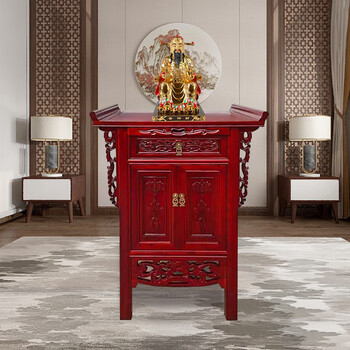 佛龛家用  供桌佛台家用佛龛神台柜财神爷观音供台神龛中式佛柜立柜神