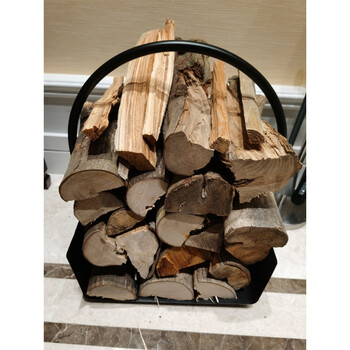 家用干木柴果木劈柴火灶烧火木柴枣苹果木材500斤苹果木35厘米左右长