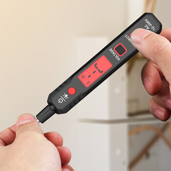 感应式多功能智能电工测电笔测断路查断点数显家用电压试电ht89官方