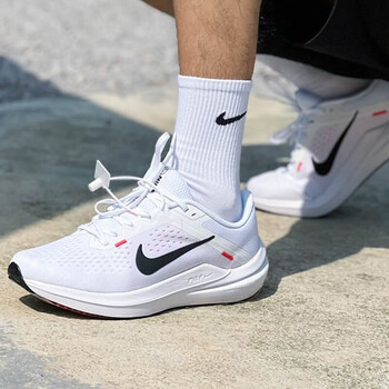 耐克（NIKE）男鞋2023秋季新款ZOOM WINFLO 9气垫运动鞋轻便休闲跑步鞋CW3419 DV4022-100//WINFLO 10 39