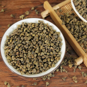 吴茱萸 中药材 250g 中花比小花好无硫茶辣子山茱萸臭辣子