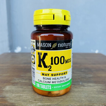 美国梅森masonnaturalvitamink2维生素k2100mcg100片
