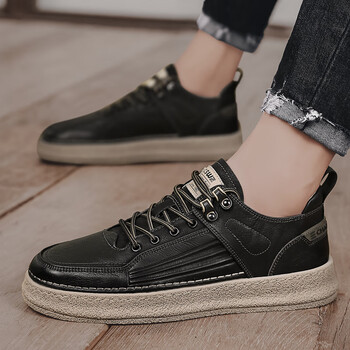 caldicekris中国ck英伦风男鞋秋季软皮面西装板鞋商务休闲皮鞋搭配