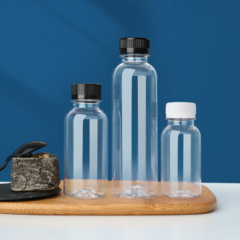 食品级塑料瓶500ml加厚pet塑料瓶子带盖饮料分装一次性透明酵素果汁瓶