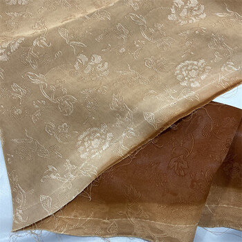 香云纱布料重缎 香云纱桑蚕丝零布头面料正宗顺德古风丝绸莨绸布料 18