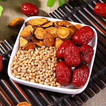 酸枣仁茶  甘麦大枣汤炙甘草淮小麦红枣甘草大枣浮小麦甘麦大枣茶