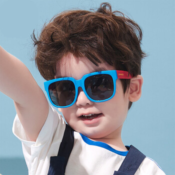 lemonkid春夏季儿童偏光太阳镜眼镜小孩宝宝遮阳镜男童墨镜3-12岁