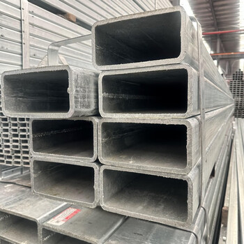 热镀锌方管60幕墙装饰矩形管镀锌管40方形铁管50方通空 白色 20-600