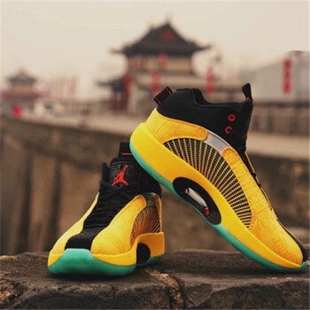 35代篮球鞋aj35郭艾伦东契奇男女low双气垫战靴运动鞋aj35紫禁之巅38