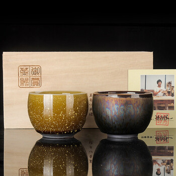 主人杯单杯高端陈为椿大师名家建盏茶杯主人杯单杯高端男士个人茶盏