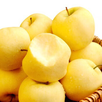 黄金帅苹果黄元帅水果新鲜当季黄皮脆甜苹果3斤