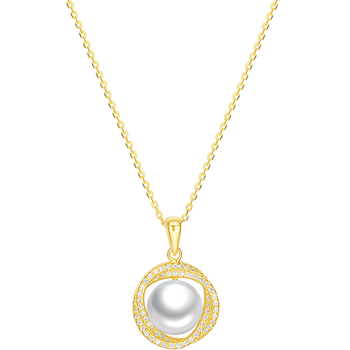 珠宝首饰>时尚饰品>项链>周大生(chowtaiseng)>周大生金色复古珍珠