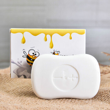 香水古龙牛奶香皂女家庭装可爱留香洗脸特香家用洗澡 蜂蜜牛奶味 8块