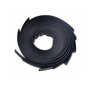 絮实 2条装105cm黑色进口橡胶胶条 单面刮 玻璃刮胶条清洁保洁耐用耐磨皮条