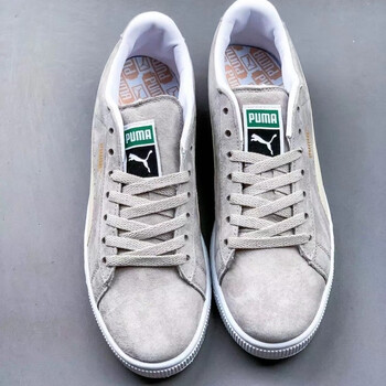 彪马男鞋pumasuedeclassicwns低帮休闲板鞋百搭休闲童鞋白色405