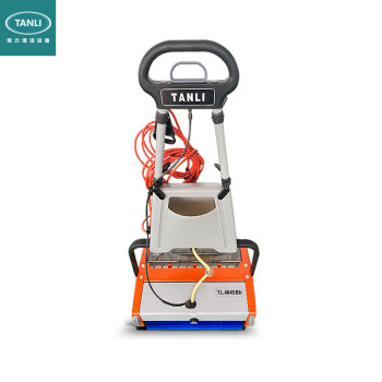 坦力TANLI自动扶梯清洗机TL-M45B清洗自动扶梯（湿洗湿扫扶梯踏面）
