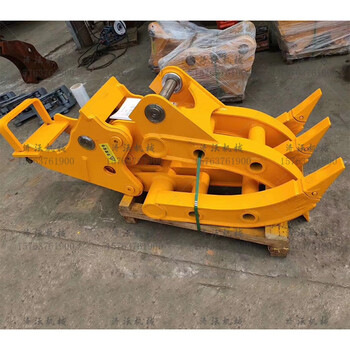 挖掘机抓木器夹木机液压旋转夹木器挖机抓铁夹子抓钢机抓木机抓头