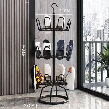 辰至尚品晾鞋架室外阳台凉鞋架子晾晒鞋架落地旋转拖鞋挂鞋架晒鞋子