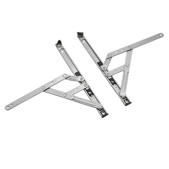 窗户铰链塑钢断桥铝门窗滑轨支架四连杆防风撑翻窗四连杆撑杆丝吉利娅