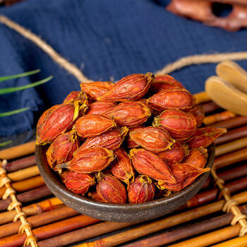 栀子茶山栀子泡茶中药材红栀子黄栀子果食用上色山栀子500克