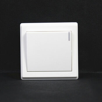 开关插座 家用暗装l737系列86白色墙壁电源插座16a开关面板 一开单控