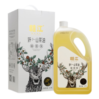 赣江山茶油茶籽食用油3.7L礼盒装